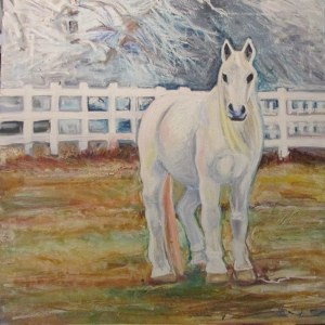  Work In Progress: horse painting
