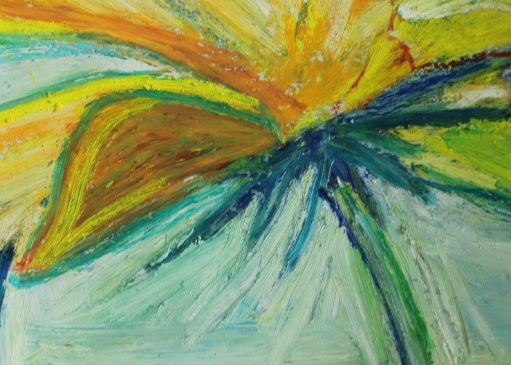 black eyed susan detail