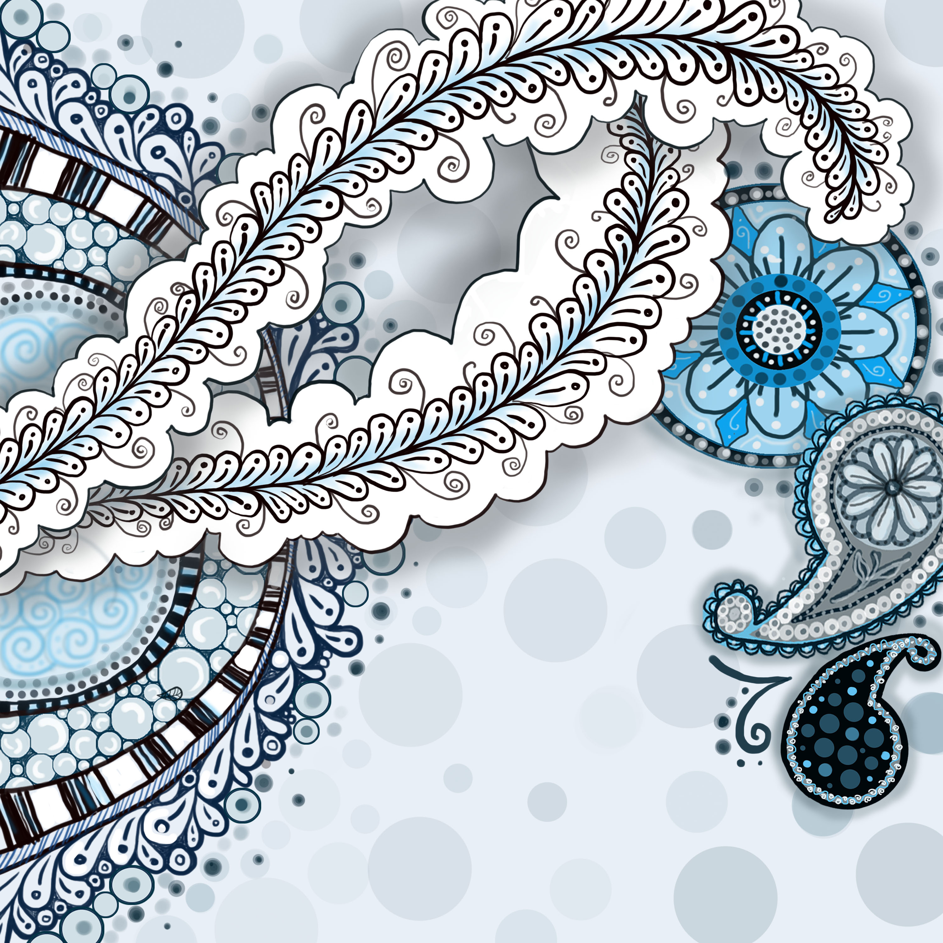 wacom practice 3 ZENTANGLES v2 psd