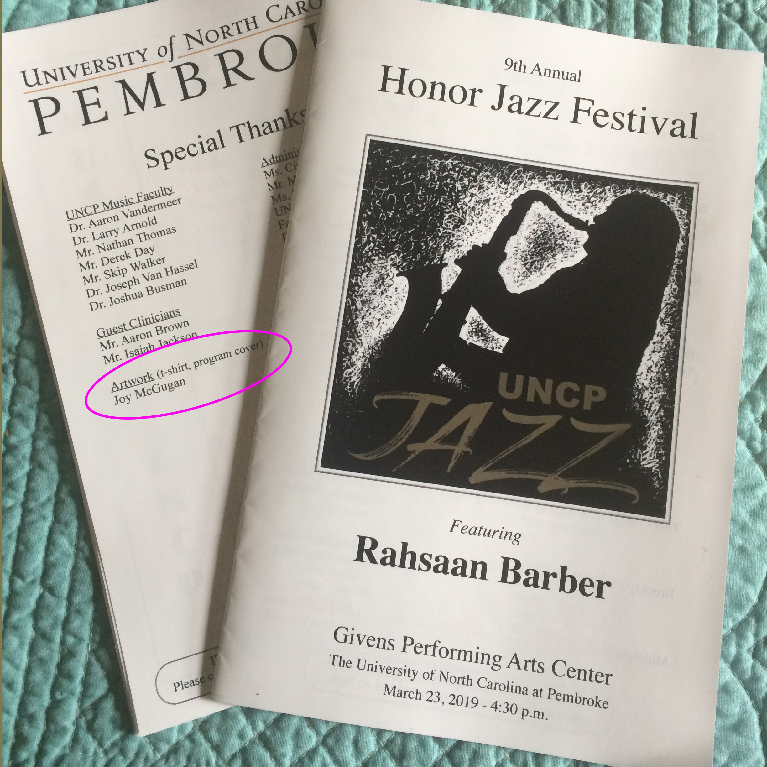 jazz festival program